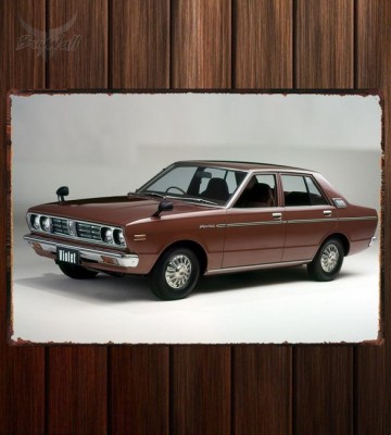 Металлическая табличка Nissan Violet Sedan (A10)